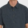 Garage Sandon Jacquard Short Sleeve Woven Shirt