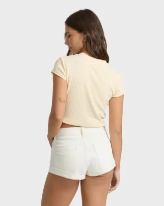 Get Low Denim Shorts