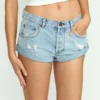Get Low Denim Shorts