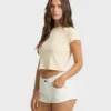 Get Low Denim Shorts