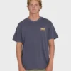 Glyph Wave Washed Premium Short Sleeve Cotton T-Shirt