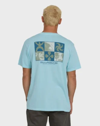 Glyph Wave Washed Premium Short Sleeve Cotton T-Shirt