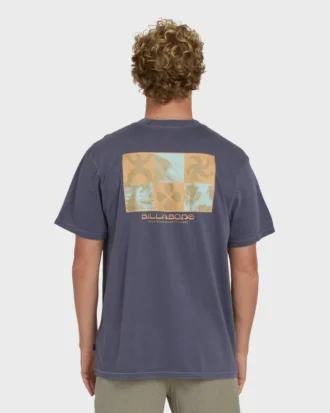 Glyph Wave Washed Premium Short Sleeve Cotton T-Shirt