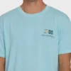 Glyph Wave Washed Premium Short Sleeve Cotton T-Shirt