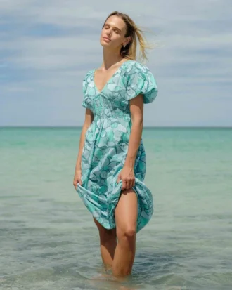 Go Coastal Midi Dress