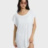 Hallow Wave Mini Short Sleeve Dress