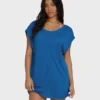 Hallow Wave Mini Short Sleeve Dress