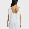 Hallow Wave Mini Short Sleeve Dress