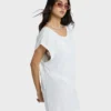Hallow Wave Mini Short Sleeve Dress