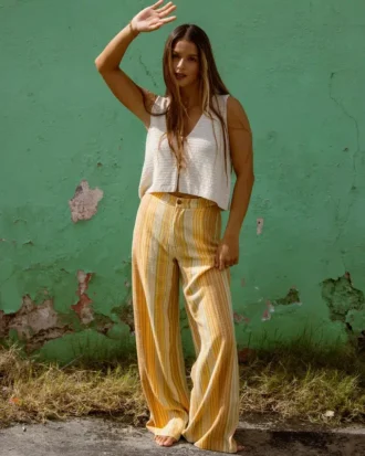 Hazy Daze Elastic Waist Pants