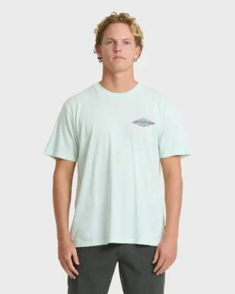 Heritage Arch Wave Washed Premium Short Sleeve Knit T-Shirt