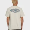 Heritage Arch Wave Washed Premium Short Sleeve Knit T-Shirt