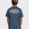 Heritage Arch Wave Washed Premium Short Sleeve Knit T-Shirt