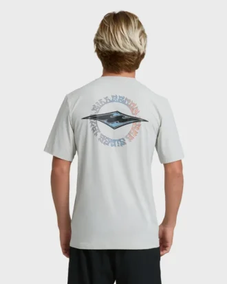 Hollow Diamond Loose Fit Short Sleeve Surf Tee