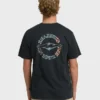 Hollow Diamond Wave Washed Premium Short Sleeve T-Shirt