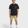 Hollow Diamond Wave Washed Premium Short Sleeve T-Shirt