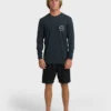 Hollow Loose Fit Long Sleeve Surf Tee
