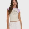 Horizon Raglan Short Sleeve Knit T-Shirt