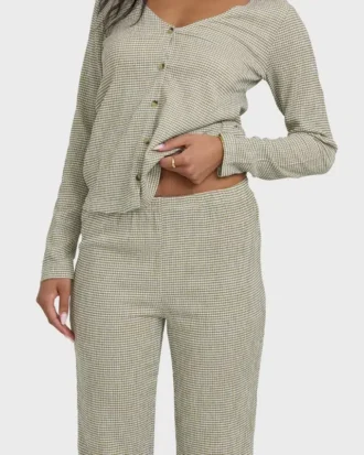 Hot Check Knitpants