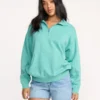 Hula Half Zip Sweatshirt