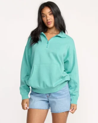 Hula Half Zip Sweatshirt