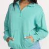 Hula Half Zip Sweatshirt