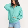 Hula Half Zip Sweatshirt