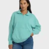 Hula Half Zip Sweatshirt