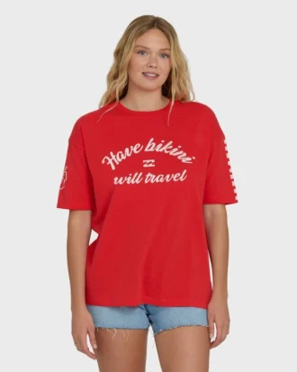 I Will Travel Short Sleeve Knit T-Shirt