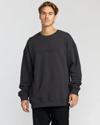 Iconic Emboss Crewneck Sweatshirt