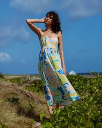 Island Life Midi Dress