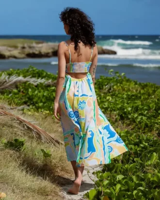 Island Life Midi Dress