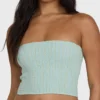 Keep It Simple 2 Tube Sleeveless Woven Shirt
