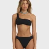 Laura Twisted Sun One-Shoulder Tank Bikini Top