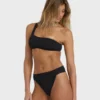 Laura Twisted Sun One-Shoulder Tank Bikini Top