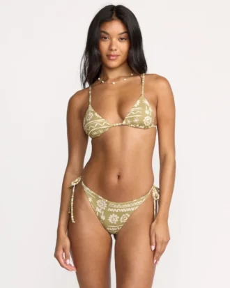 Lost on You Tie-Side Tanga Bikini Bottom