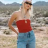 Lottie Hall Splasher Tube Top