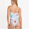 Lottie Hall Summer Bandeau One-Piece Swimsuit