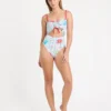 Lottie Hall Summer Bandeau One-Piece Swimsuit