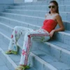 Lottie Hall Woven Elastic Waist Pants