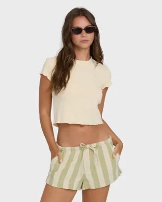 Low Tide Yarn-Dye Woven Shorts