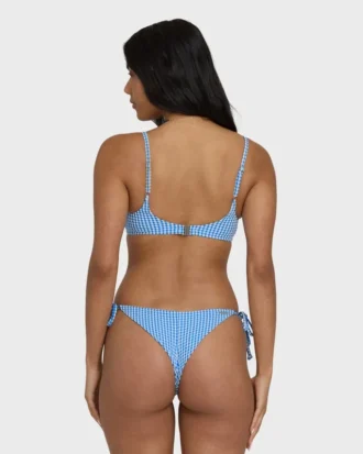 Mini Wave Check Helena Underwire Bikini Top