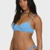 Mini Wave Check Helena Underwire Bikini Top