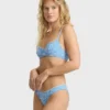 Mini Wave Check Maui Bikini Bottoms