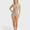 Mini Wave Check Maui Bikini Bottoms