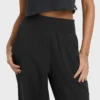 New Waves Gauze Elastic Waist Pants