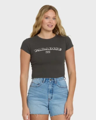 Off We Go Short Sleeve Knit T-Shirt