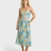 Palm Grove Midi Dress