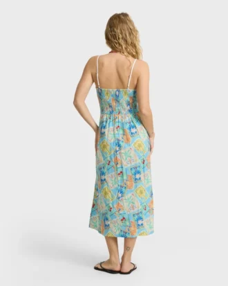 Palm Grove Midi Dress