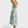 Palm Grove Midi Dress